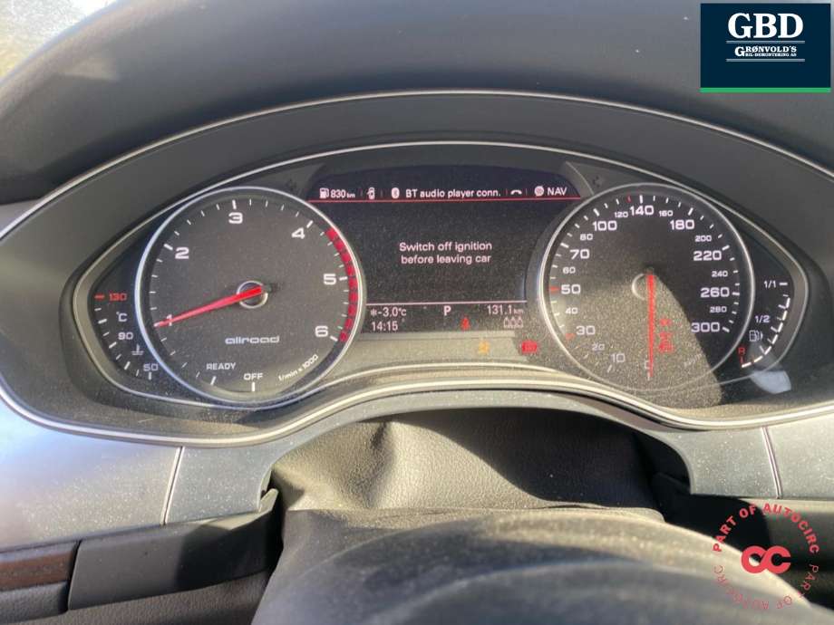 Audi A6, Allroad 2015-2019 (Type III, Fase 2) (C7) (C7), Motorkode: CRTF, Girkassekode: PLZ