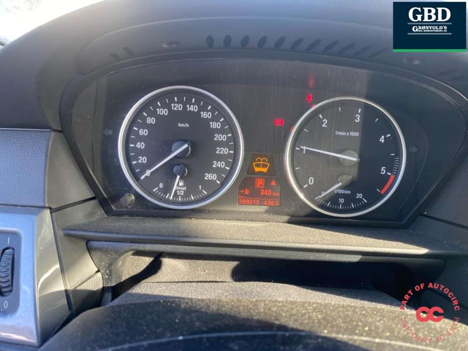 BMW 5-Serie 2003-2010 (E60/E61) (E60/E61), Motorkode: N47-D20A, Girkassekode: 24 00 7 581 410
