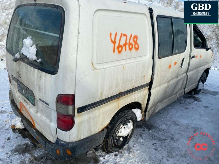Toyota Hiace 2007-2012 (Fase 3) , Motorkode: 2KD-FTV, Girkassekode: 3303026A60