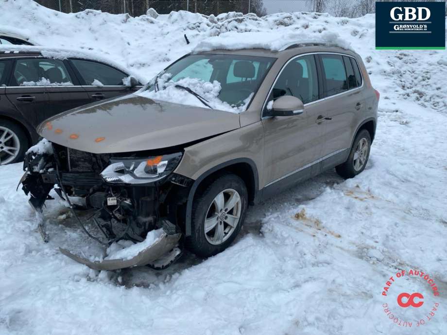 VW Tiguan 2011-2016 (Type I, Fase 2) , Motorkode: CFFB, Girkassekode: MYG