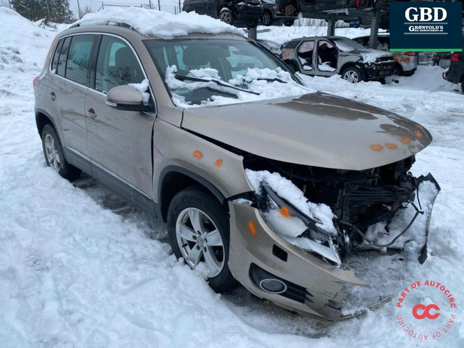 VW Tiguan 2011-2016 (Type I, Fase 2) , Motorkode: CFFB, Girkassekode: MYG