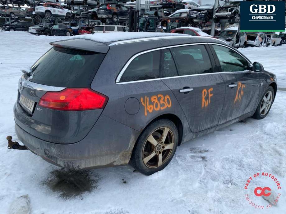 Opel Insignia A 2009-2014 , Motorkode: A20DT, Girkassekode: 55581765