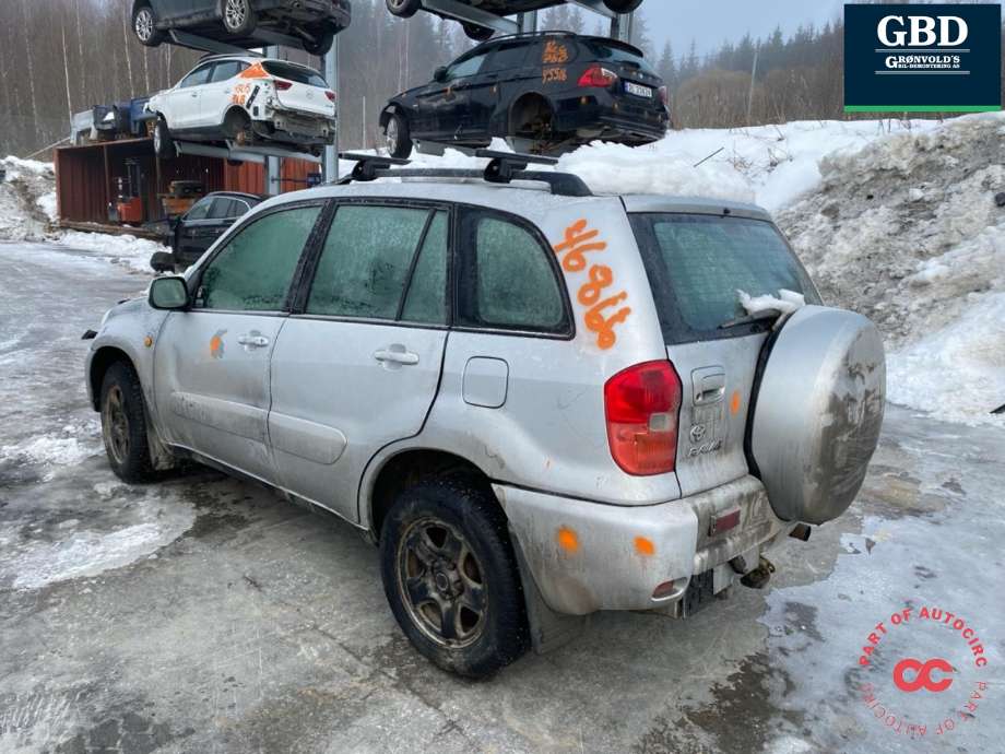 Toyota RAV4 2000-2006 (Type II) , Motorkode: 1CD-FTV, Girkassekode: 3030042120