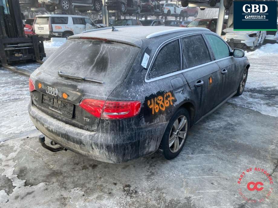 Audi A4 2007-2014 (Type IV) (B8) (B8), Motorkode: CAGA, Girkassekode: LLA
