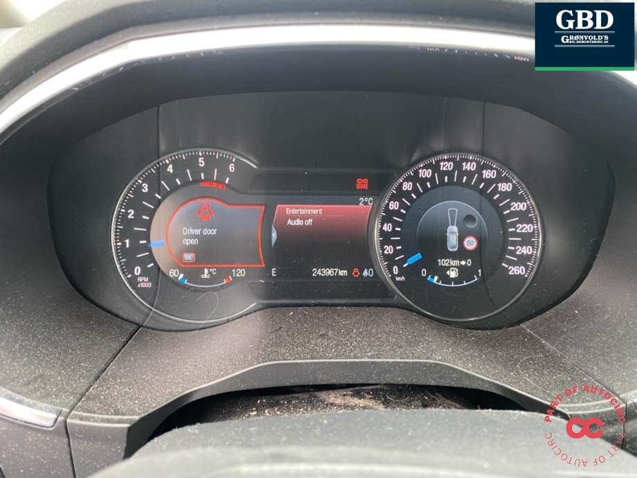 Ford S-Max 2015-->> (Type II) , Motorkode: T7CL, Girkassekode: 1903681