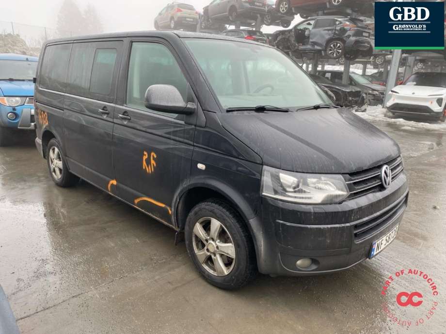 VW Transporter / Caravelle 2009-2015 (Fase 2) (T5) (T5), Motorkode: CAAC, Girkassekode: PAW