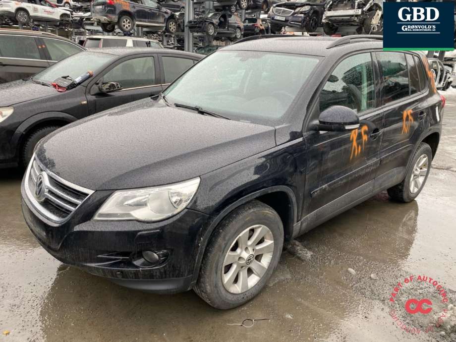 VW Tiguan 2007-2011 (Type I, Fase 1) , Motorkode: CBAB, Girkassekode: LMU