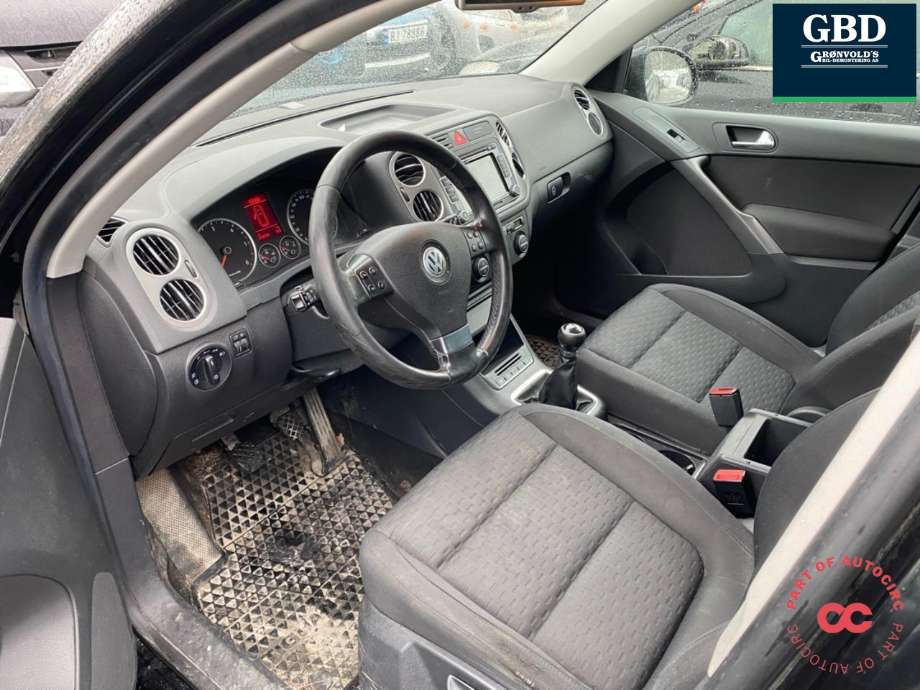 VW Tiguan 2007-2011 (Type I, Fase 1) , Motorkode: CBAB, Girkassekode: LMU