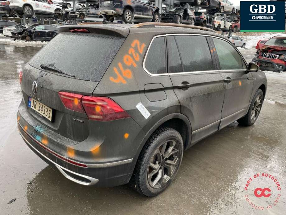 VW Tiguan 2020-->> (Type II, Fase 2) , Motorkode: DTSB, Girkassekode: TUK
