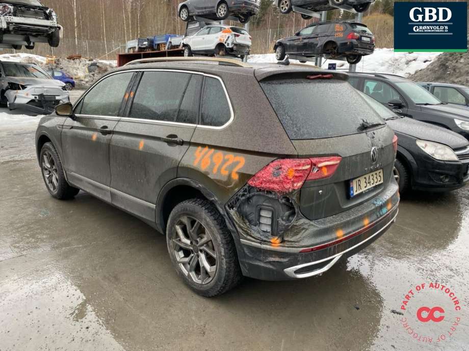 VW Tiguan 2020-->> (Type II, Fase 2) , Motorkode: DTSB, Girkassekode: TUK