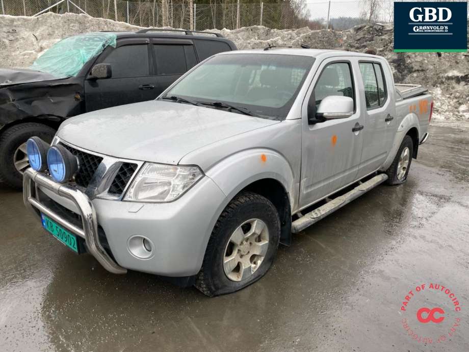Nissan Navara 2010-2015 (Fase 2) (D40) (D40), Motorkode: YD25DDTI, Girkassekode: 310005X42E