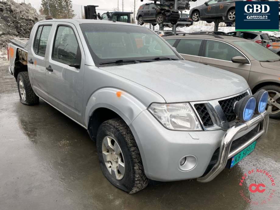 Nissan Navara 2010-2015 (Fase 2) (D40) (D40), Motorkode: YD25DDTI, Girkassekode: 310005X42E