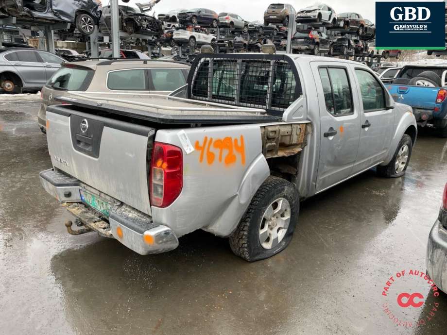 Nissan Navara 2010-2015 (Fase 2) (D40) (D40), Motorkode: YD25DDTI, Girkassekode: 310005X42E