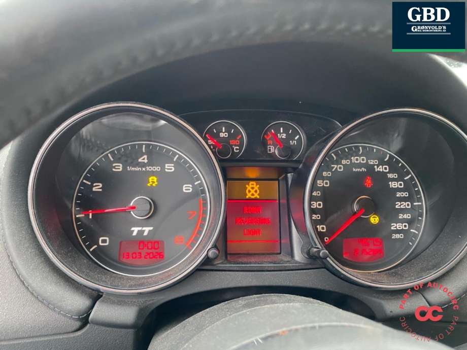 Audi TT 2006-2014 (Type II) , Motorkode: BWA, Girkassekode: JLZ
