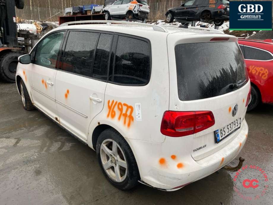 VW Touran 2010-2015 (Type I, Fase 3) , Motorkode: CAYC, Girkassekode: NQE