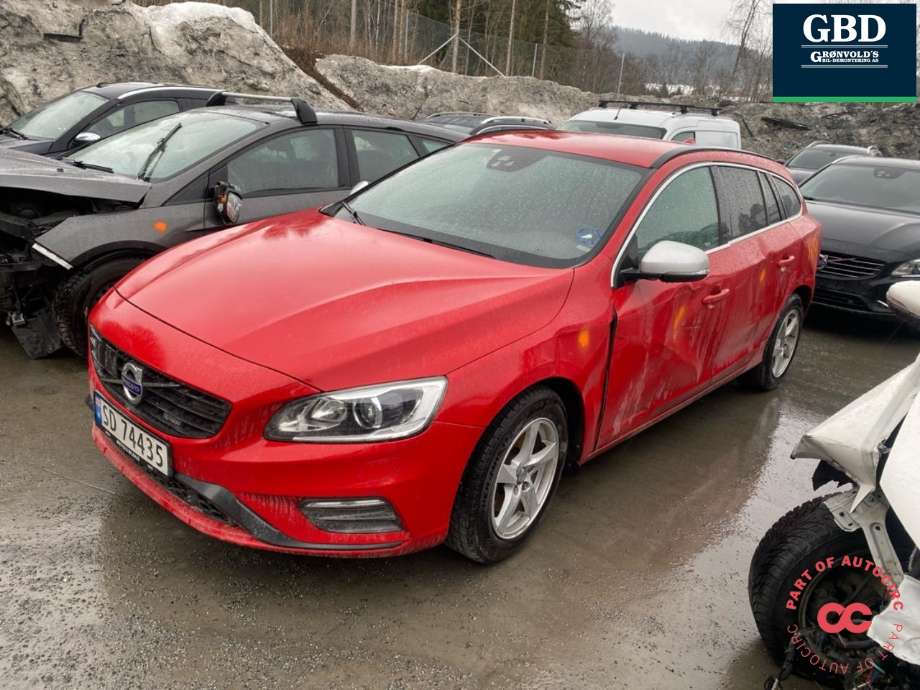 Volvo V60/V60 CC 2013-2018 (Type I, Fase 2) , Motorkode: D4162T, Girkassekode: 36051151
