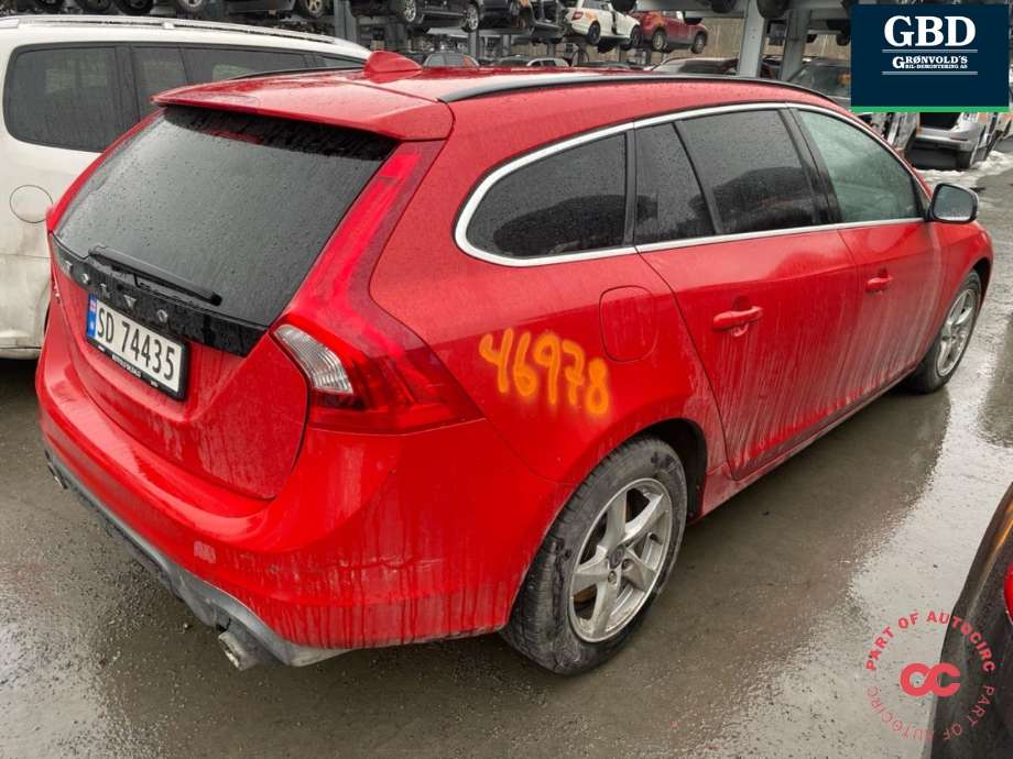 Volvo V60/V60 CC 2013-2018 (Type I, Fase 2) , Motorkode: D4162T, Girkassekode: 36051151