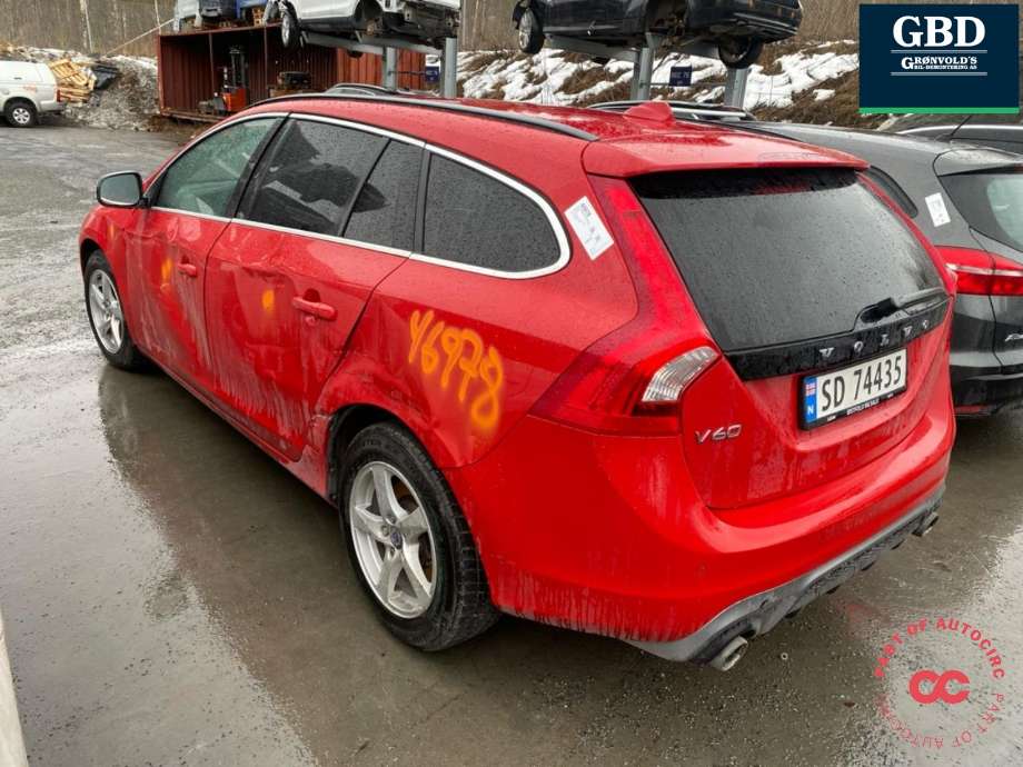 Volvo V60/V60 CC 2013-2018 (Type I, Fase 2) , Motorkode: D4162T, Girkassekode: 36051151