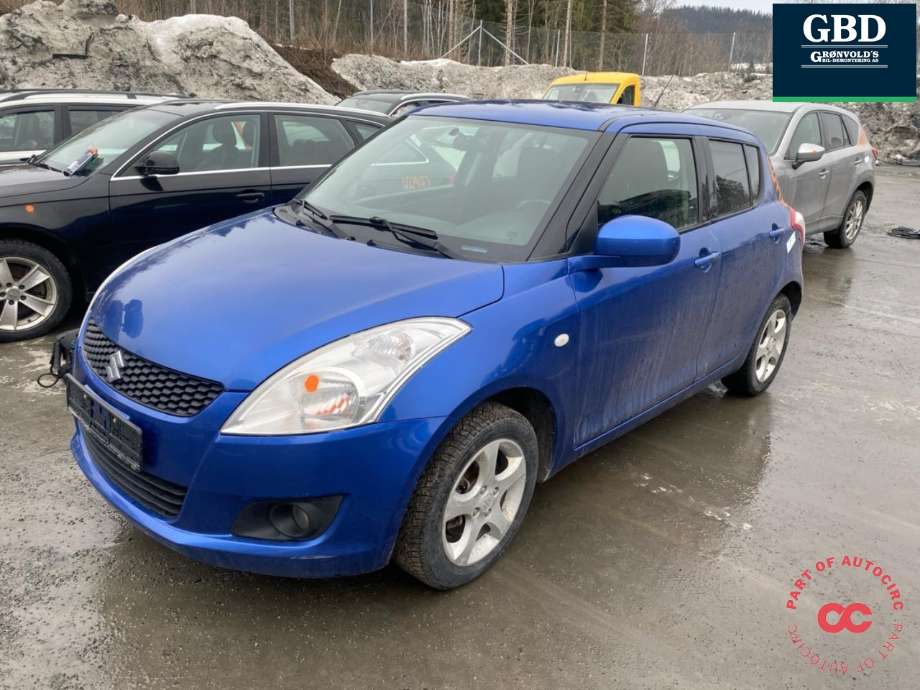 Suzuki Swift, 2011-2017  delebil , Motorkode: K12B, Girkassekode: 2400071830