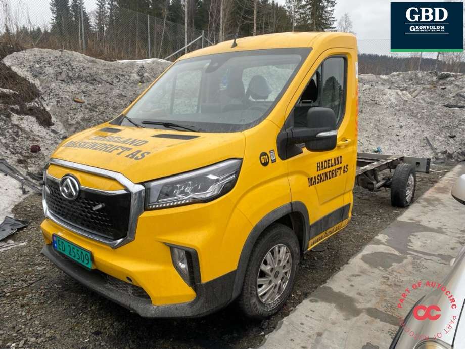 Maxus e-Deliver 9, 2020->>  delebil , Motorkode: TZ249XSS001