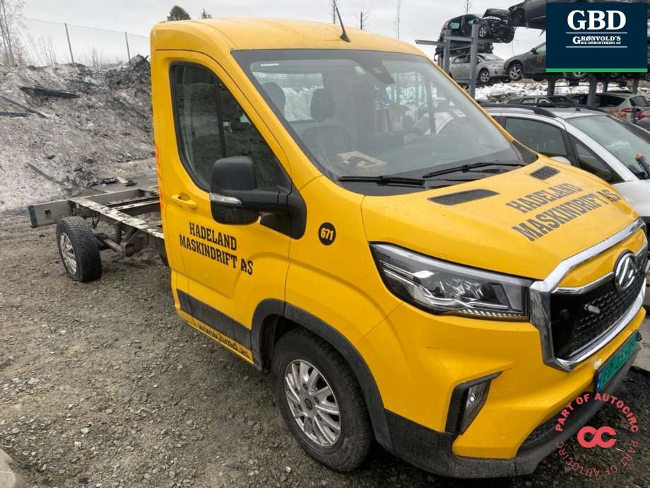 Maxus e-Deliver 9 2020-->> , Motorkode: TZ249XSS001, Girkassekode: 