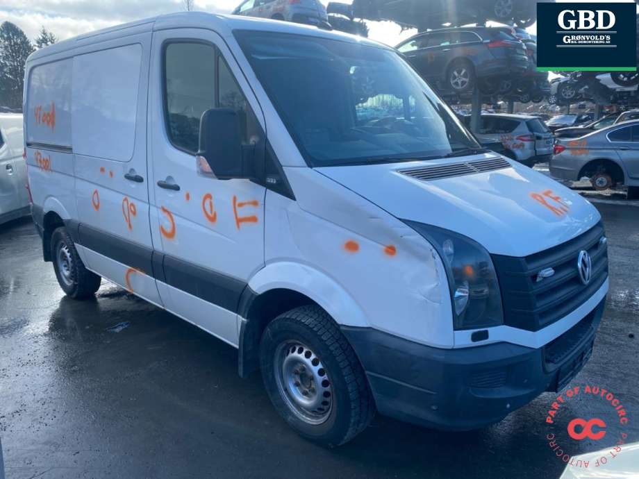 VW Crafter 2011-2016 (Type I, Fase 2) , Motorkode: CSNA, Girkassekode: MWH