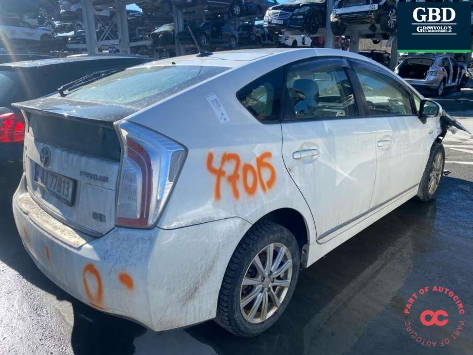Toyota Prius +7 2012-2020 (Type III) (stasjonsvogn) (stasjonsvogn), Motorkode: 2ZR-FXE, Girkassekode: 3090047063
