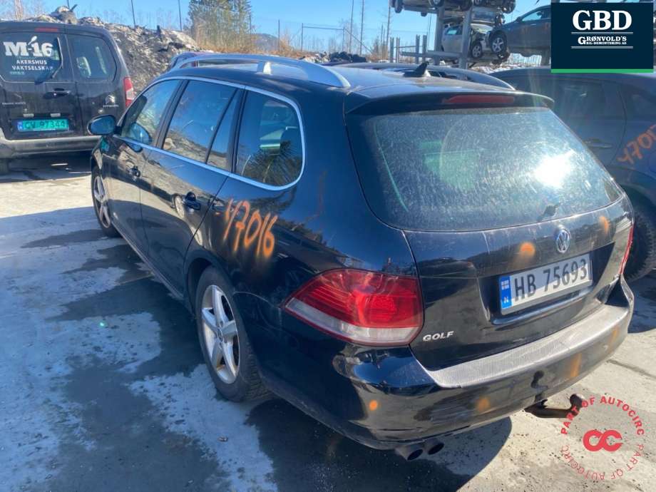 VW Golf VI 2008-2012 , Motorkode: CAYC, Girkassekode: NFQ
