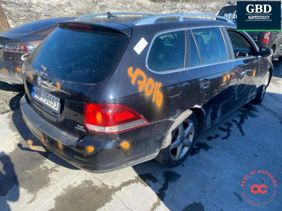 VW Golf VI 2008-2012 , Motorkode: CAYC, Girkassekode: NFQ