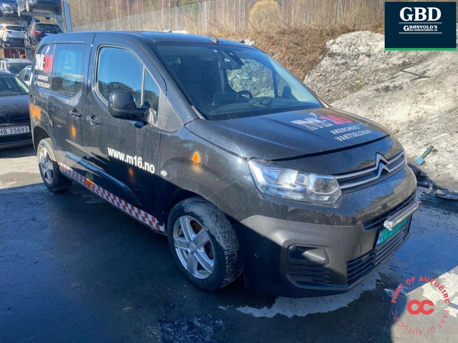 Citroën Berlingo 2019-->> (Type III) , Motorkode: YHZ, Girkassekode: 98 279 622 80