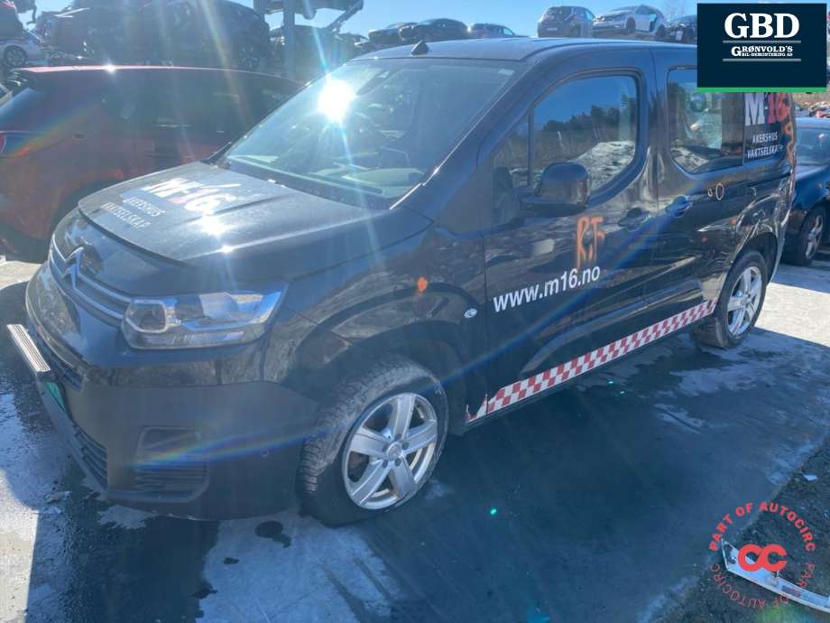 Citroën Berlingo 2019-->> (Type III) , Motorkode: YHZ, Girkassekode: 98 279 622 80