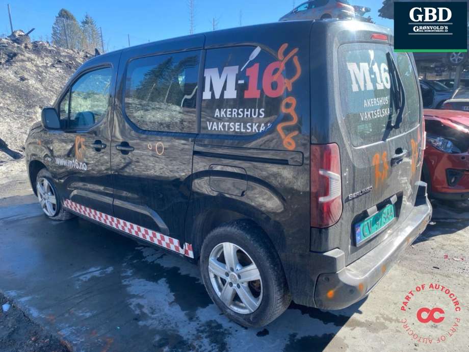Citroën Berlingo 2019-->> (Type III) , Motorkode: YHZ, Girkassekode: 98 279 622 80
