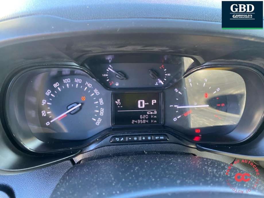 Citroën Berlingo 2019-->> (Type III) , Motorkode: YHZ, Girkassekode: 98 279 622 80