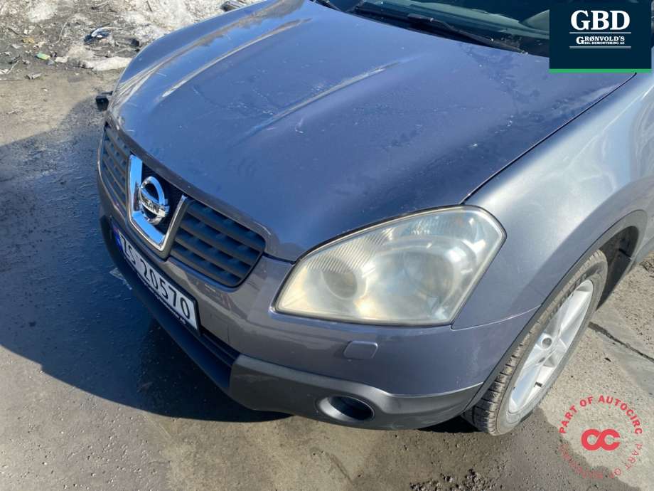 Nissan Qashqai 2007-2010 (Type I, Fase 1) , Motorkode: MR20, Girkassekode: