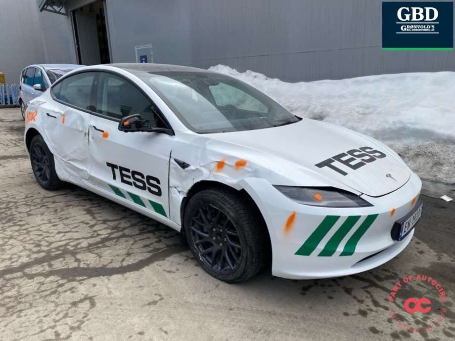 Tesla Model 3 2024-->> (Fase 2) , Motorkode: 3D7, Girkassekode: