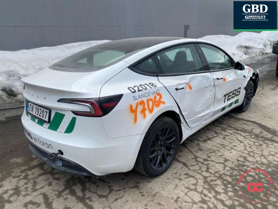 Tesla Model 3 2024-->> (Fase 2) , Motorkode: 3D7, Girkassekode: