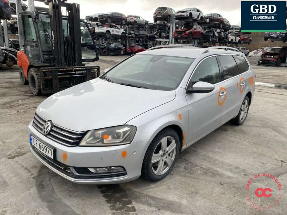 VW Passat, 2011-2015 (B7) (B7) delebil , Motorkode: CFGB, Girkassekode: NJD