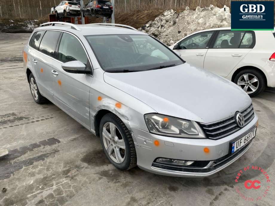 VW Passat 2011-2015 (B7) delebil , Motorkode: CFGB, Girkassekode: NJD