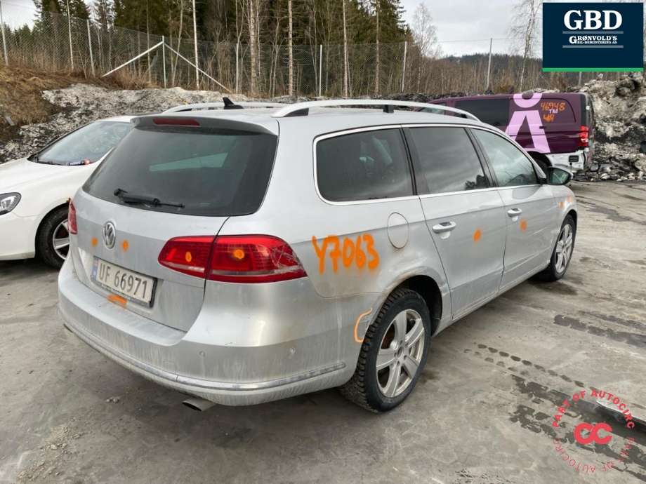 VW Passat 2011-2015 (B7) delebil , Motorkode: CFGB, Girkassekode: NJD
