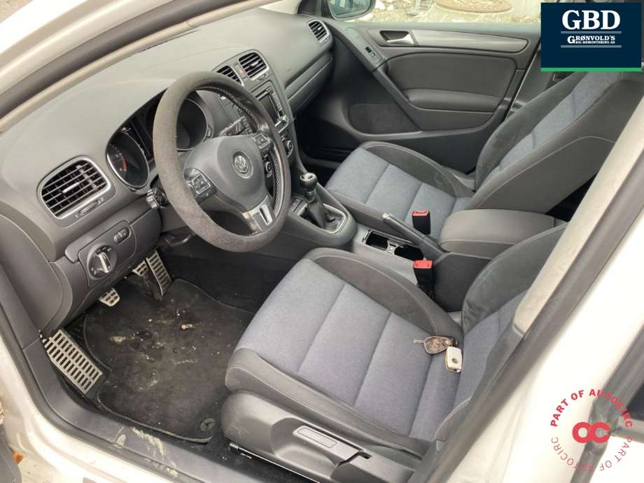 VW Golf VI 2008-2012 , Motorkode: CAYC, Girkassekode: LUB