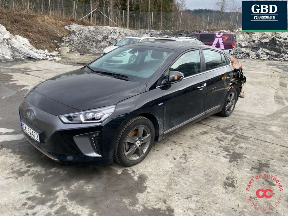Hyundai Ioniq Electric 2016-2019 (Fase 1) delebil , Motorkode: EM09, Girkassekode: