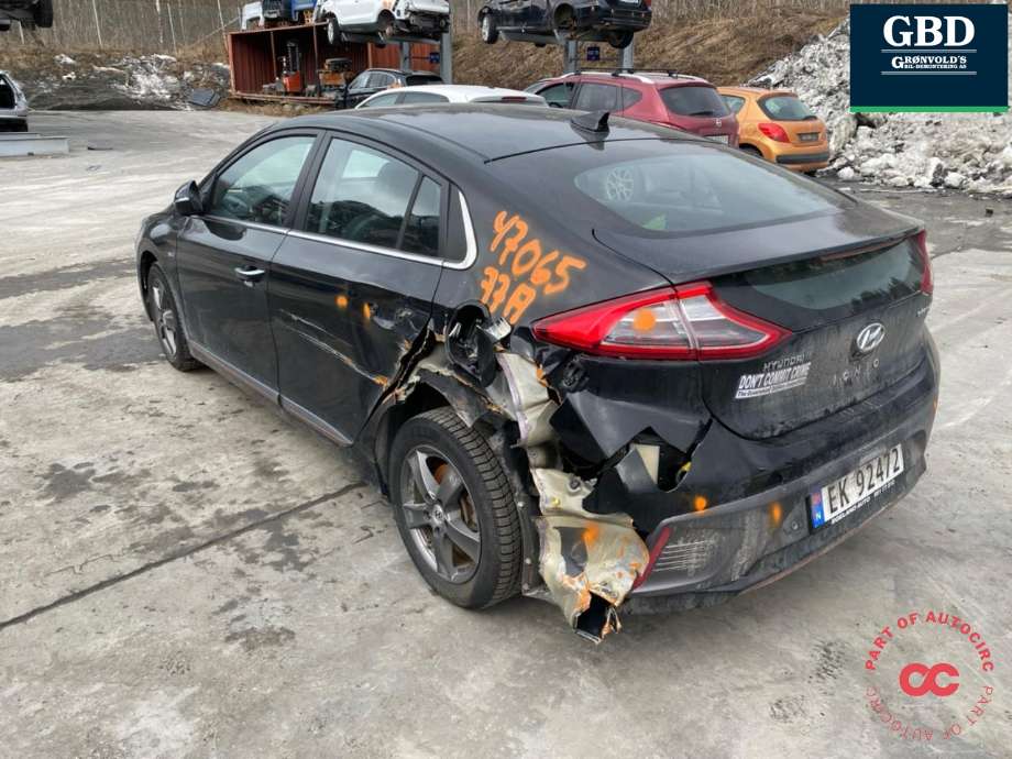 Hyundai Ioniq Electric 2016-2019 (Fase 1) delebil , Motorkode: EM09, Girkassekode: