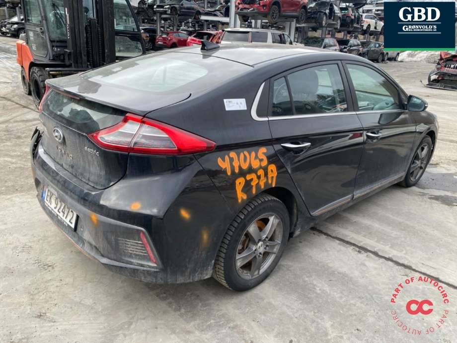 Hyundai Ioniq Electric 2016-2019 (Fase 1) delebil , Motorkode: EM09, Girkassekode: