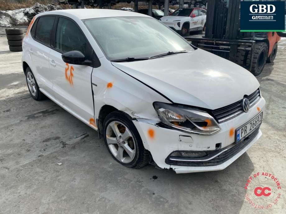 VW Polo 2014-2017 (Type V, Fase 2) , Motorkode: CHYB, Girkassekode: QAE