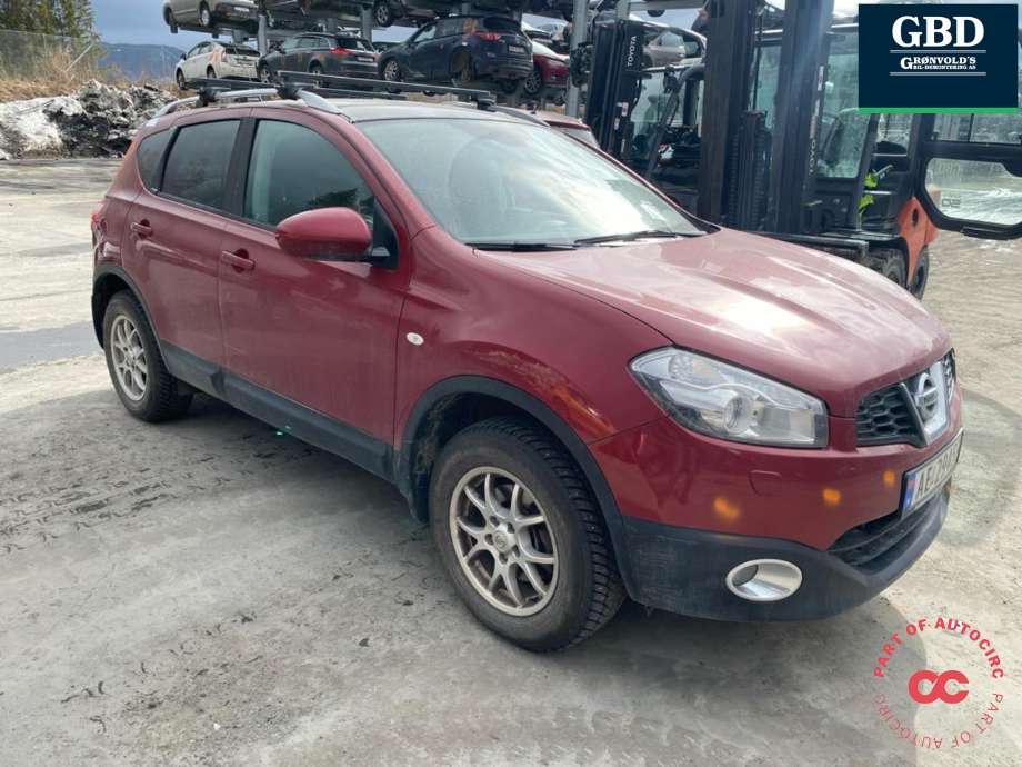 Nissan Qashqai 2010-2014 (Type I, Fase 2) , Motorkode: MR20| MR20DE, Girkassekode: 32010JG20C