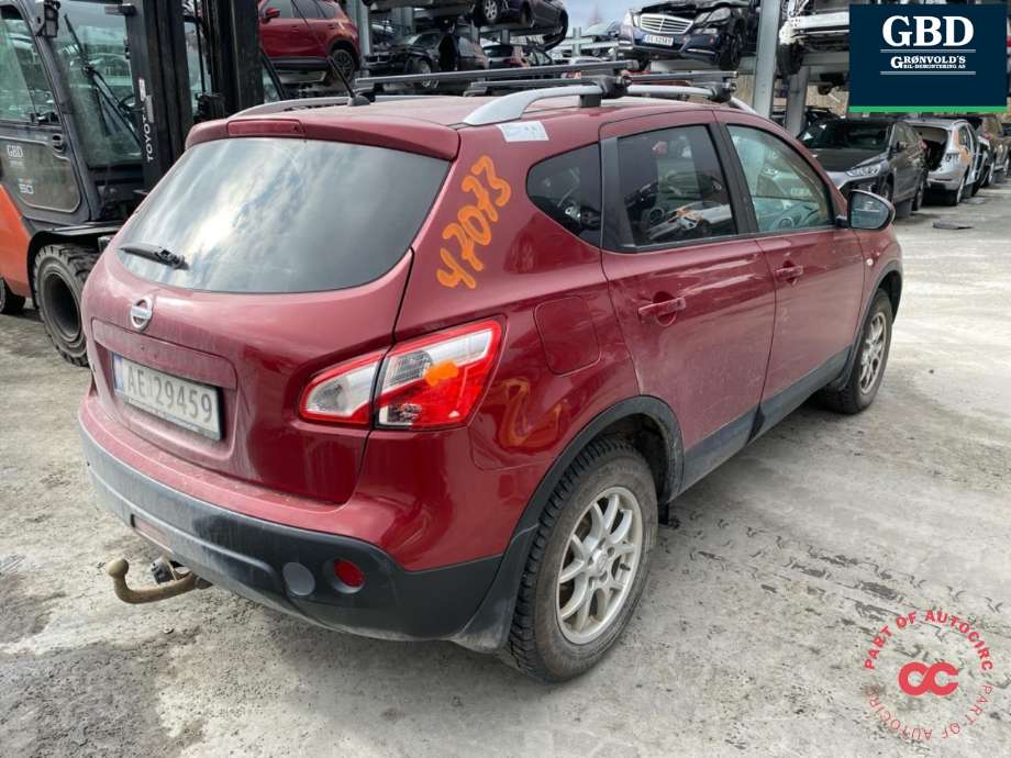 Nissan Qashqai 2010-2014 (Type I, Fase 2) , Motorkode: MR20| MR20DE, Girkassekode: 32010JG20C