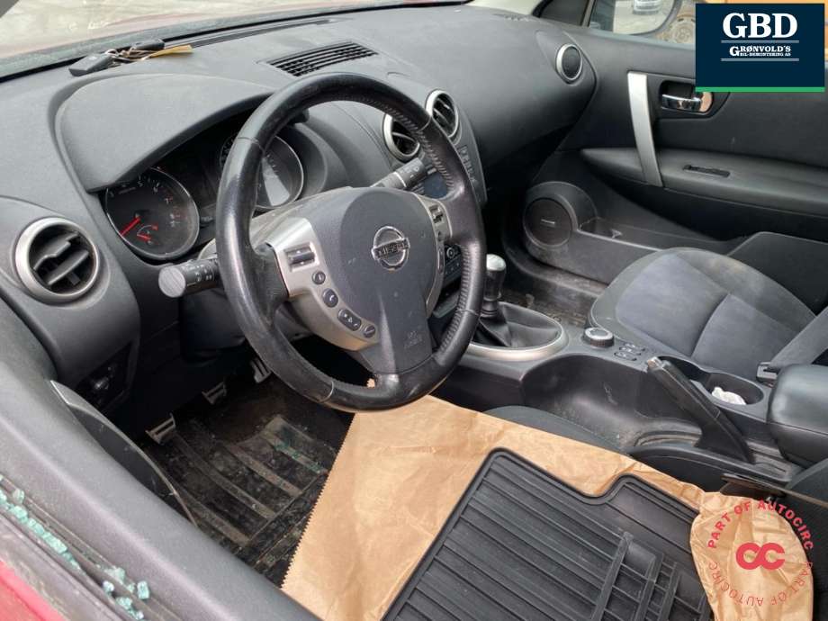 Nissan Qashqai 2010-2014 (Type I, Fase 2) , Motorkode: MR20| MR20DE, Girkassekode: 32010JG20C