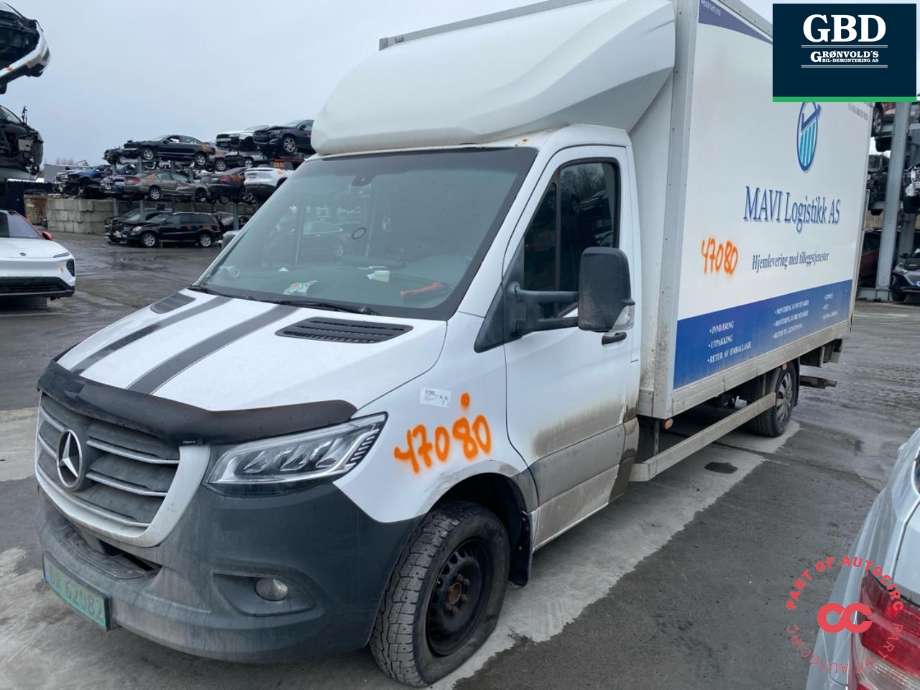 Mercedes Sprinter 2018-->> (907/910) (907/910), Motorkode: OM651.958, Girkassekode: A 907 270 05 00