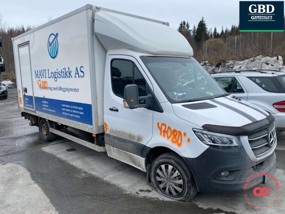 Mercedes Sprinter 2018-->> (907/910) (907/910), Motorkode: OM651.958, Girkassekode: A 907 270 05 00
