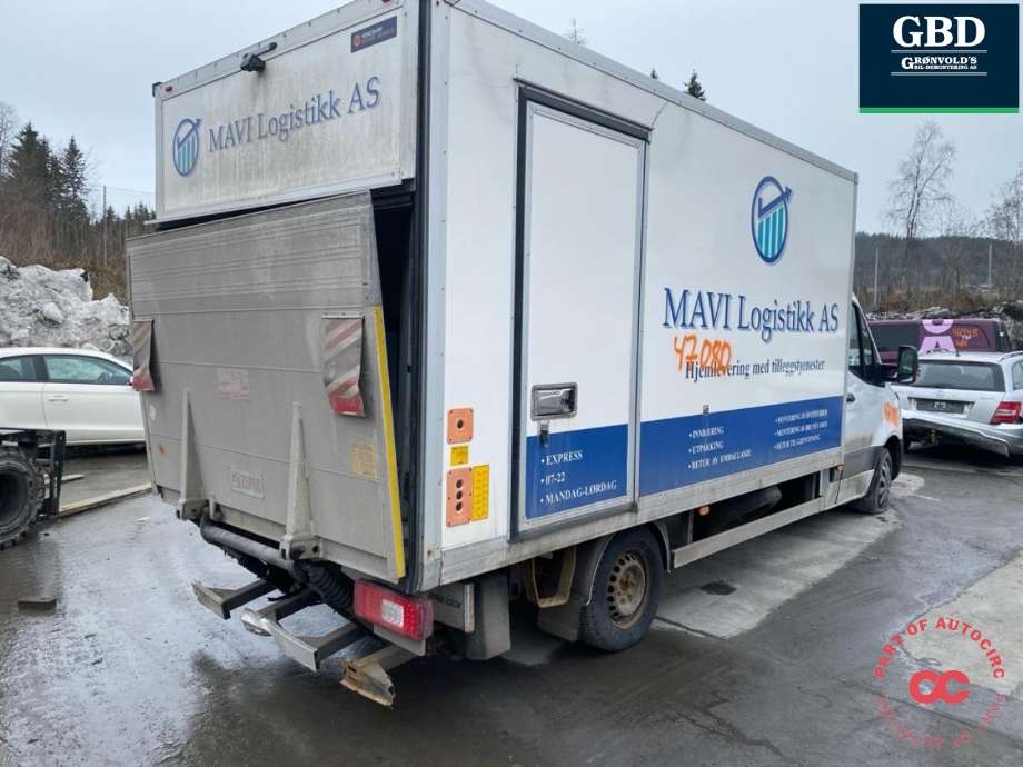 Mercedes Sprinter 2018-->> (907/910) (907/910), Motorkode: OM651.958, Girkassekode: A 907 270 05 00